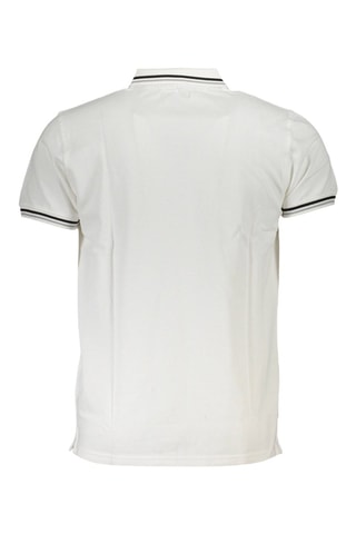 Polo - Blanc - Blanc et noir