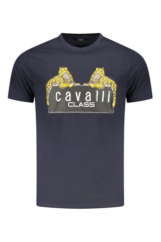 T-shirt - Bleu marine - Noir, bleu et jaune