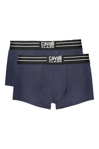 2 boxers - Blanc, noir et bleu