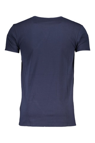 T-shirt - Bleu marine - Blanc et bleu