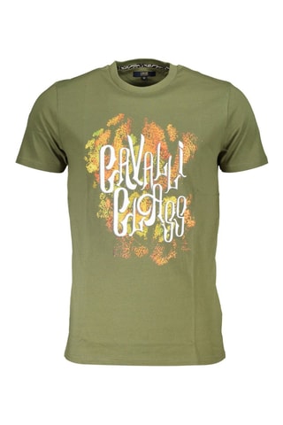 T-shirt - Kaki - Blanc, vert et jaune