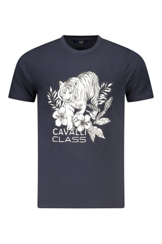 T-shirt - Bleu marine - Blanc et bleu