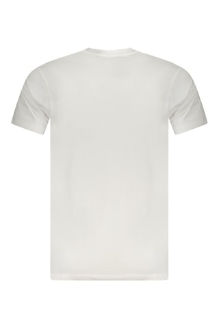 T-shirt - Blanc - Blanc, noir et orange