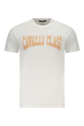 T-shirt - Blanc - Blanc et orange
