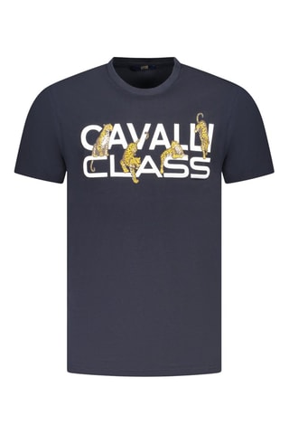 T-shirt - Bleu marine - Blanc, bleu et jaune