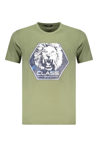 T-shirt - Kaki - Blanc, vert et gris
