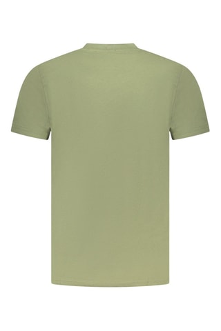 T-shirt - Kaki - Blanc, vert et jaune