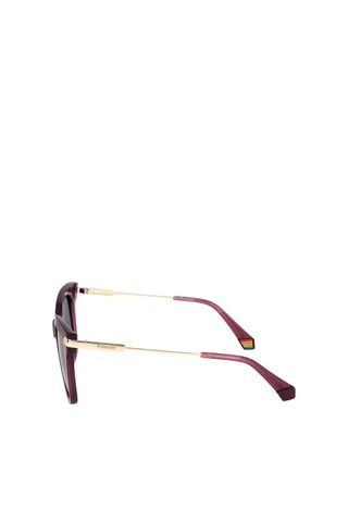 Lunettes de soleil polarisées femme - Catégorie 3 - Polaroid - Doré, gris et violet