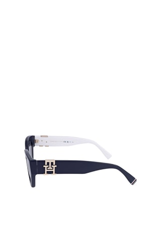 Lunettes de soleil femme - Catégorie 3 - Tommy Hilfiger - Bleu et gris