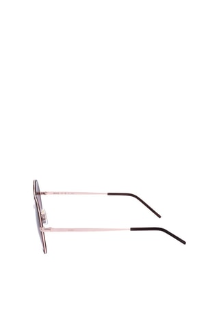 Lunettes de soleil femme - Catégorie 2 - Hugo Boss - Rouge, rose et doré