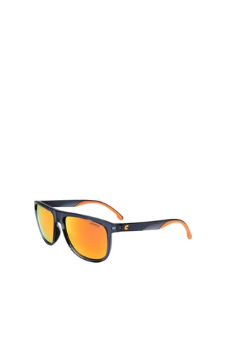Lunettes de soleil homme - Verres effet miroir - Catégorie 3 - Carrera - Bleu et orange
