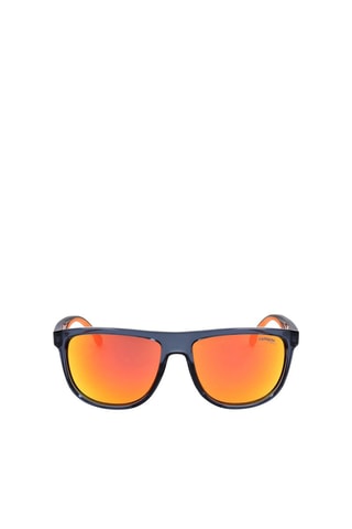 Lunettes de soleil homme - Verres effet miroir - Catégorie 3 - Carrera - Bleu et orange