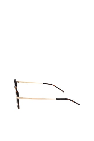 Lunettes de soleil femme - Catégorie 3 - Hugo Boss - Bleu, marron et doré