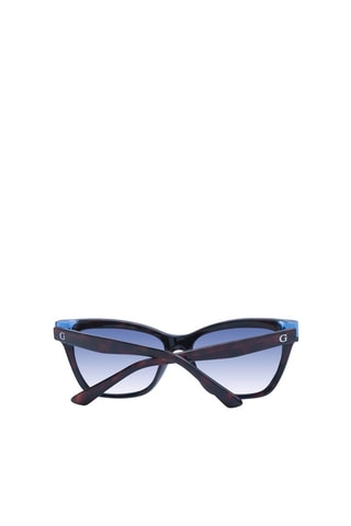 Lunettes de soleil femme - Catégorie 3 - Guess - Bleu et marron