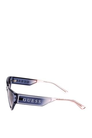 Lunettes de soleil femme - Catégorie 3 - Guess - Blanc, bleu, rose et gris