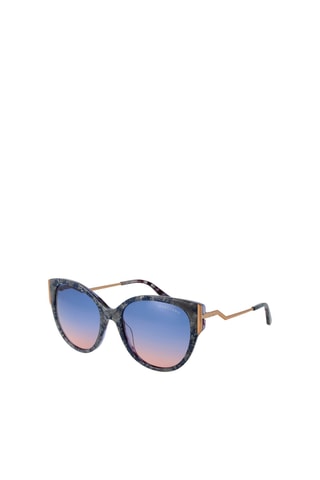 Lunettes de soleil femme - Catégorie 2 - Guess - Bleu, doré et gris