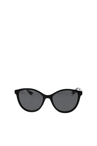 Lunettes de soleil polarisées femme - Catégorie 3 - Polaroid - Noir et gris