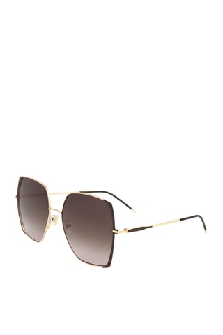 Lunettes de soleil femme - Catégorie 3 - Hugo Boss - Doré et marron