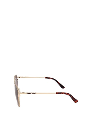 Lunettes de soleil femme - Catégorie 3 - Guess - Doré et marron