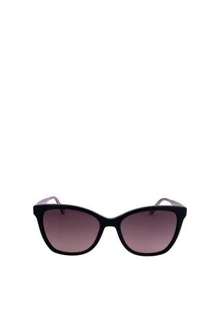 Lunettes de soleil femme - Catégorie 3 - Tommy Hilfiger - Noir et rouge