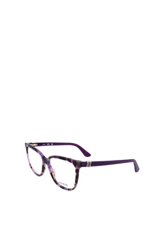 Lunettes de vue femme - Guess - Beige, marron et violet
