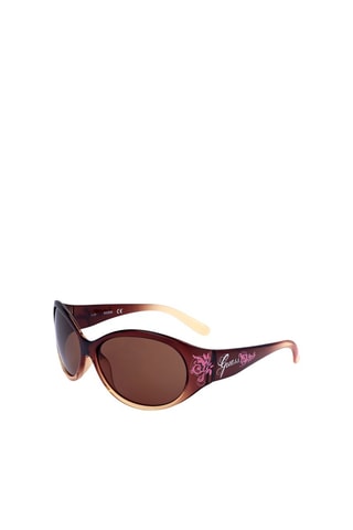 Lunettes de soleil femme - Catégorie 2 - Guess - Marron