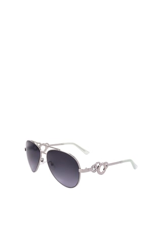 Lunettes de soleil femme - Catégorie 3 - Guess - Vert, argenté et gris