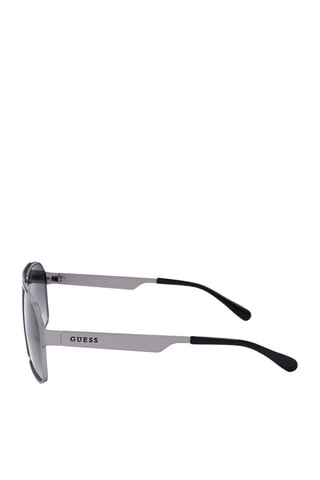 Lunettes de soleil homme - Catégorie 3 - Guess - Noir, argenté et gris
