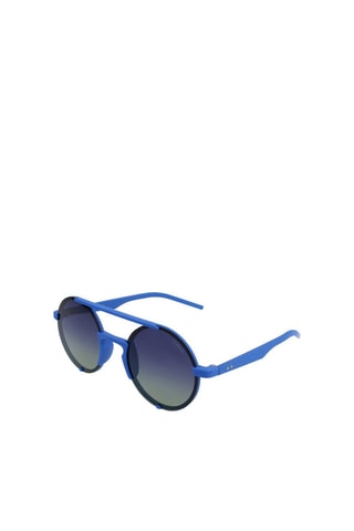 Lunettes de soleil polarisées homme - Catégorie 3 - Polaroid - Argenté et bleu