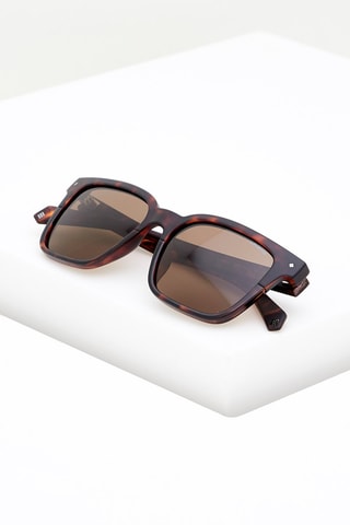 Lunettes de soleil polarisées mixte - Catégorie 3 - Marron et miel - Jaune, marron et rose