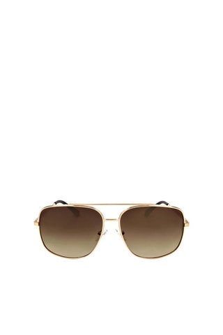 Lunettes de soleil homme - Catégorie 3 - Guess - Doré et marron