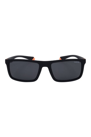 Lunettes de soleil polarisées homme - Catégorie 3 - Polaroid - Gris et noir