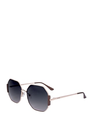 Lunettes de soleil femme - Catégorie 3 - Guess - Bleu, marron, rose et doré