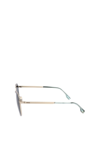 Lunettes de soleil homme - Catégorie 2 - Hugo Boss - Vert et doré
