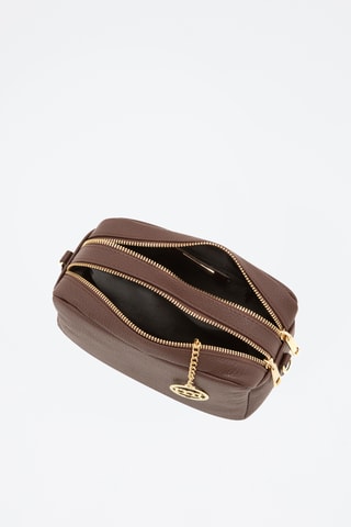 Sac bandoulière en cuir Astolfo - Marron