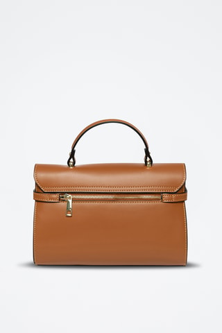Sac à main en cuir Venosta - Marron
