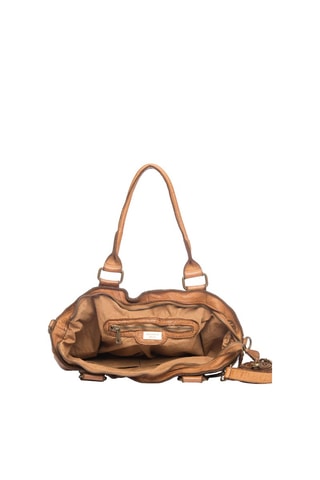 Cabas en cuir Sirio - Marron