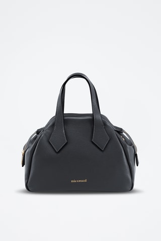 Sac à main en cuir Venosta - Noir
