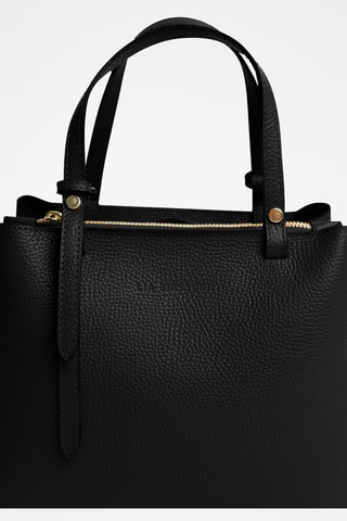 Sac à main en cuir Bardine - Noir