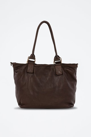 Cabas en cuir Sirio - Marron