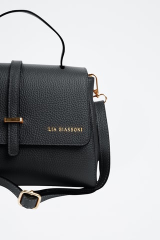 Sac à main en cuir Battendiero - Noir