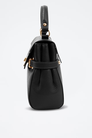 Sac à main en cuir Carza - Noir