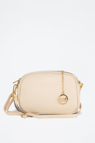 Sac bandoulière en cuir Gradisca - Beige