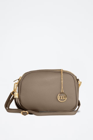 Sac bandoulière en cuir Gradisca - Taupe