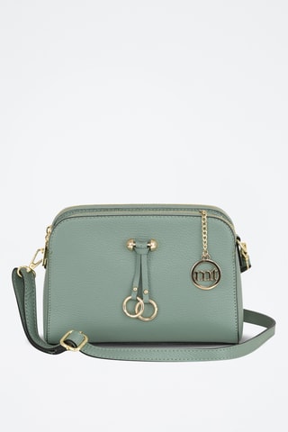 Sac bandoulière en cuir Certosa - Vert