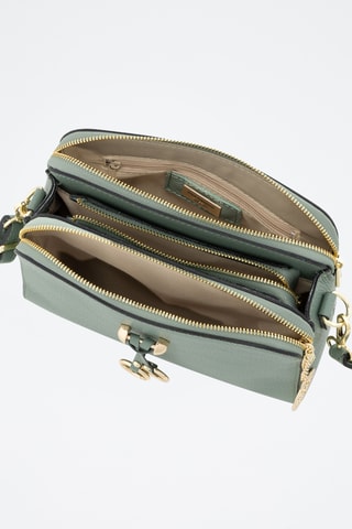 Sac bandoulière en cuir Certosa - Vert