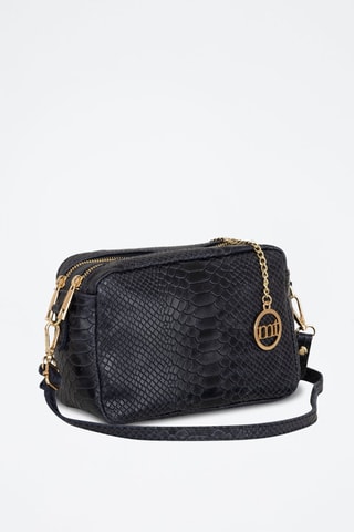 Sac bandoulière en cuir Ortles - Bleu