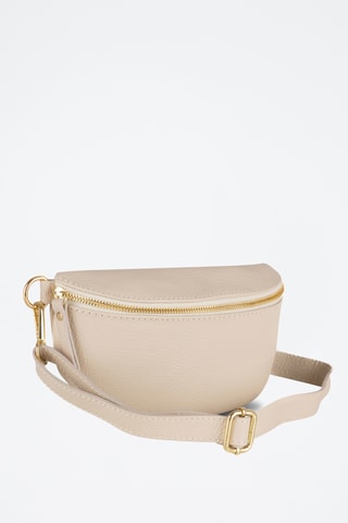 Sac bandoulière en cuir Perugino - Beige