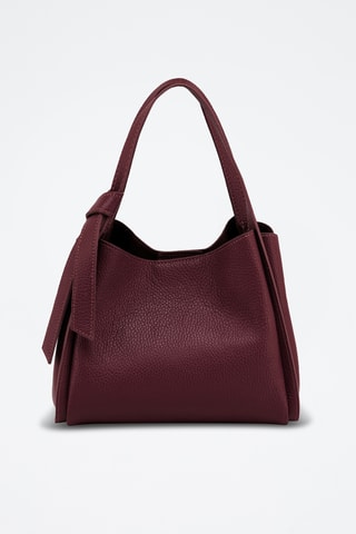 Sac à main en cuir Ortiano - Bordeaux