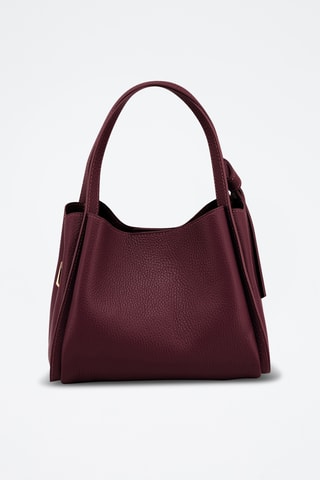 Sac à main en cuir Ortiano - Bordeaux